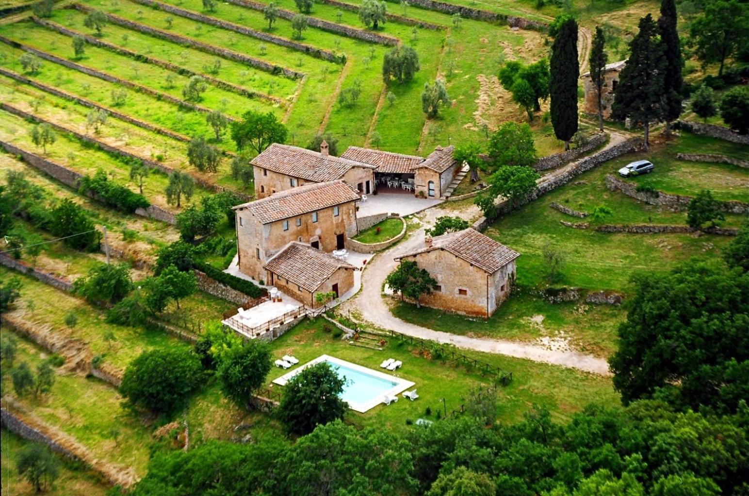 Willa Agriturismo Il Caggio Sovicille Zewnętrze zdjęcie